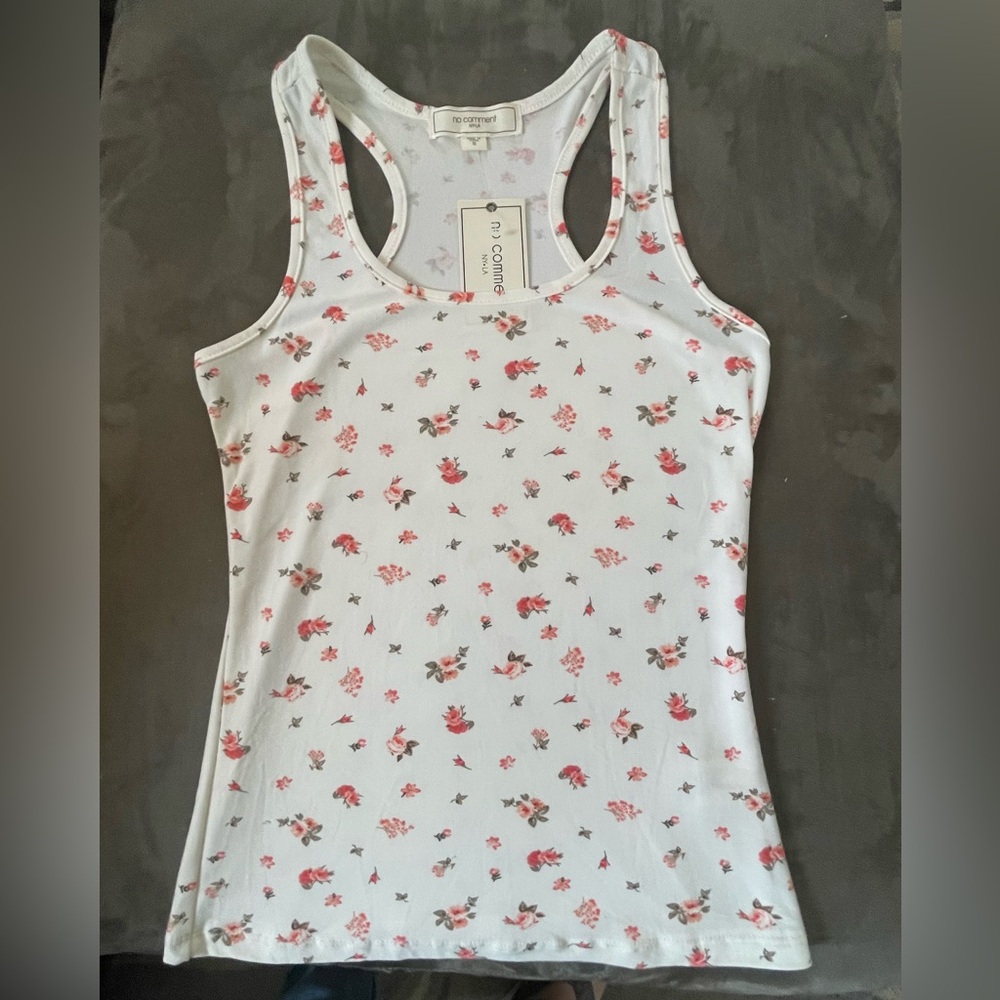 Buttery soft racer back tank top.
